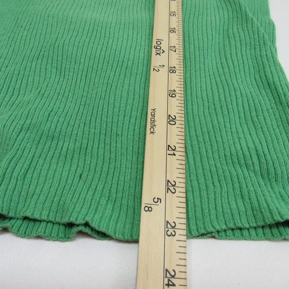 Faded Glory Womens Green Lawn Ribbed Knit‎ Turtleneck Top Size M (8/10) - Picture 7 of 7